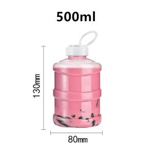 700ml Mini Water Bucket Tumbler Creative Mineral Water Bottle