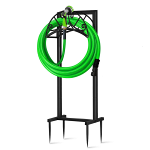 Garden Hose Storage Rack Garden Hose Holder Portable Decorative Detachable Multifunction Bracket Easy to Install