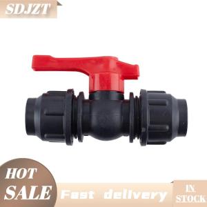 BJ🔩🔧🔗 ข้อต่อวาล์วเร็วท่อน้ำขนาด20 25 32มม. ท่อ PE อุปกรณ์เสริมวาล์วบอล