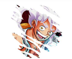 One Piece Luffy Stickers Scratch Sticker Motorcycle Tumblers Waterproof