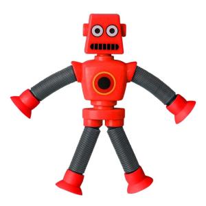 Biến đổi Robot Kính thiên văn popppipe đồ chơi xả stress fidgets ống tay căng & Xoắn auditorytherapy cho autisms