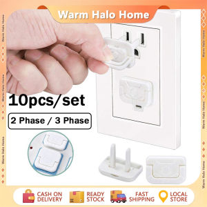 10 Pcs Child Safety Protection Socket Plug Protector Baby Electric Shock Protection Power Supply Cover Anti-Electric