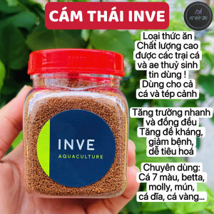 100g Cám Trùn Huyết - Thức ăn tươi sấy khô giàu dinh dưỡng cho cá bảy màu cá betta cá vàng guppy...