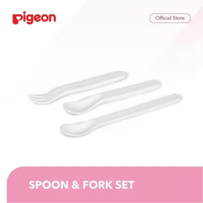 Pigeon Baby First Spoon and Fork Set - Sendok & Garpu Bayi