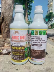 HUMIC NHẬT 1 LÍT RA RỄ TRẮNG ĐẤT HẠ PHÈN CẢI TẠO ĐẤT PHỤC HỒI CÂY SAU THU HOẠCH...