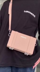 Túi Đeo Chéo Da PU Dáng Vuông Nhỏ Thời Trang Cao Cấp Cho Nữ