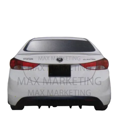LLPU4113 (PU) HYUNDAI ELANTRA MS REAR SKIRT POLYURETHANE (PU) SKIRT LIP BODYKIT