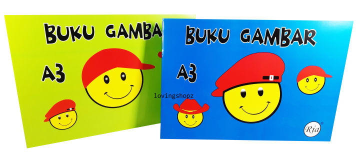 Buku Gambar Ukuran A3, Drawing Book Ukuran A3, Buku Lukis A3, Buku