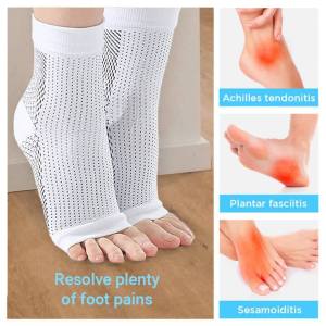 Neuropathy Socks Smooth relieves the neuro sock / Neuro Compression Socks Neuropathy Socks Nylon Purple Color Soothe Relief Compression Socks Comfortable to Wear Blue Color Foot Pain Relief Non-slip Comprex Ankle Sleeves Sports