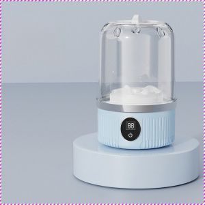 อุปกรณ์ซักผ้า ผลการทําความสะอาดที่ดี ถ้วยทําความสะอาด การท่องเที่ยว ชาร์จ ไม่ต้องกังวลเรื่องความจุ