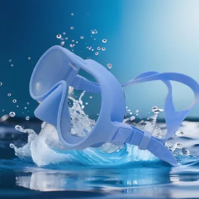 Diving Mask Professional Underwater Diving Mask Adult Swimming Goggles Snorkeling Equipment Flexible Silicone Frame Diving Face Mask M3001 หน้ากากดำน้ำ แว่นตาดำน้ำ แว่นตาว่ายน้ำสำหรับผู้ใหญ่ อุปกรณ์ดำน้ำตื้น แมส ซิลิโคน