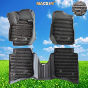 Thảm Lót Sàn 2 Lớp TPE Macsim Suzuki Jimny Chuẩn Form Bền Không Mùi (sd3 xám đen ct)