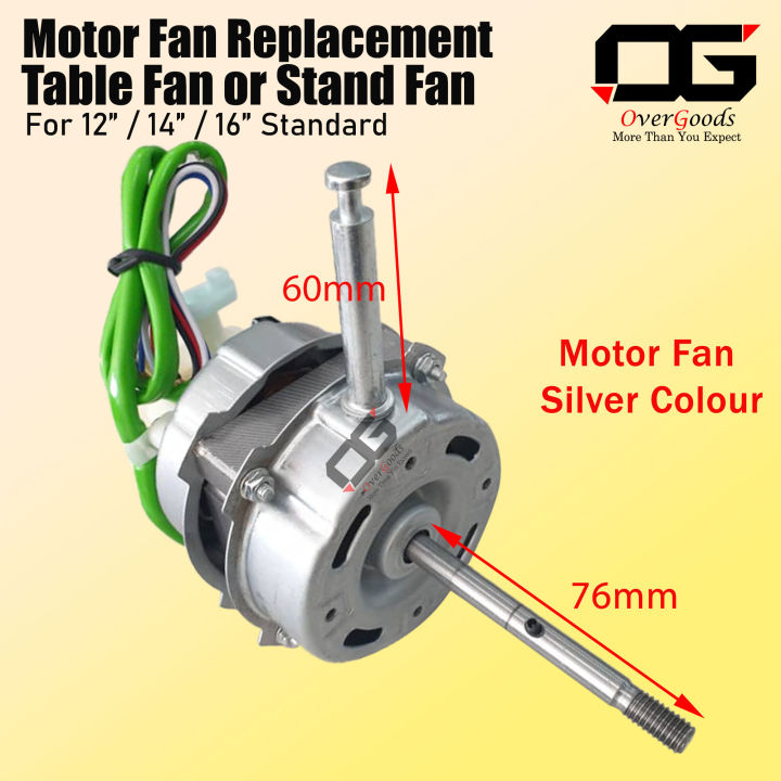 Universal Replacement Motor Kipas Fan Motor Alat Ganti Motor Fan 12