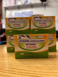Zetrinx® Cetirizine Hydrochloride 10 mg Tablet