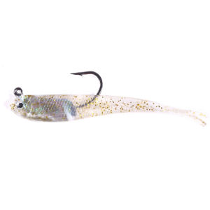 Umpan Pancing FishTrip Swimbait Jighead 75cm 65g Umpan Lembut Silikon dengan Pemberat Kail Air Asin untuk Memancing Ikan Bass Pike