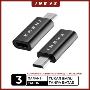 INBOX Converter iPhone Lightning to Micro Adapter OTG Connector Adaptor Premium