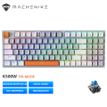 [จัดส่งภายใน 3 วัน]Machenike K500 Hot Swappable Mechanical Keyboard สามโหมดไร้สายบลูทูธ/2.4G/คีย์บอร์ดแบบมีสายคีย์บอร์ดเล่นเกม 90% คีย์ RGB Backlit wireless keyboard. 