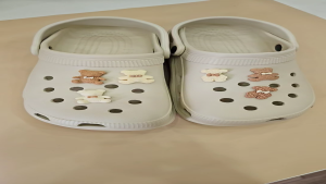 Charm jibbitz sticker 3D gắn dép cross mẫu A65 đa dạng