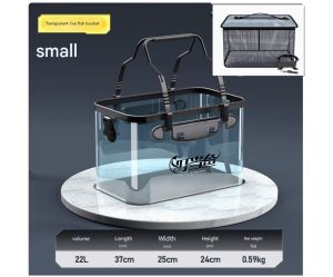 SKYGITZ MALAYSIA Foldable Live net and Bucket with Cover TEPI Baldi Bakul Umpan Hidup dan Ikan Hidup