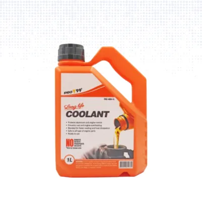 PRO99 Coolant Green Pink Blue Orange 1 Liter / 2 Liters - Ready to use Long Life Coolant