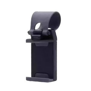 Biển jjt xe hơi phổ thông bánh lái Giá để điện thoại với độ bám silicon mềm và kẹp có thể điều chỉnh cho trải nghiệm lái xe an toàn