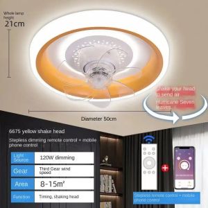 20 inch ceiling fan with light remote control retro ceiling fan ceiling light invisible silent ceiling fan living room dining room bedroom design