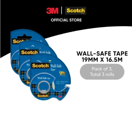 3M%E2%84%A2%20Scotch%C2%AE%20Wall%20Safe%20Tape,%20With%20Dispenser,%201%20roll/pack,%2019%20mm%20x%2016.5%20m,%20For%20office,%20school%20&%20art%20purposes%20-%20Image%202