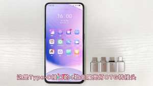 Loại C để USB3.0 Bộ chuyển đổi OTG với đèn báo cho chuột bàn phím Quạt USB Máy Ảnh Bộ điều khiển trò chơi tai nghe