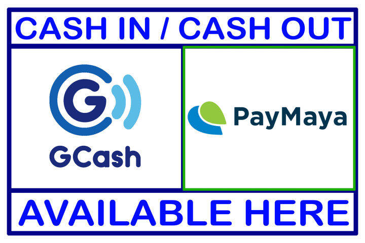 CASH IN CASH OUT TARPAULIN (PAMAYA GCASH)