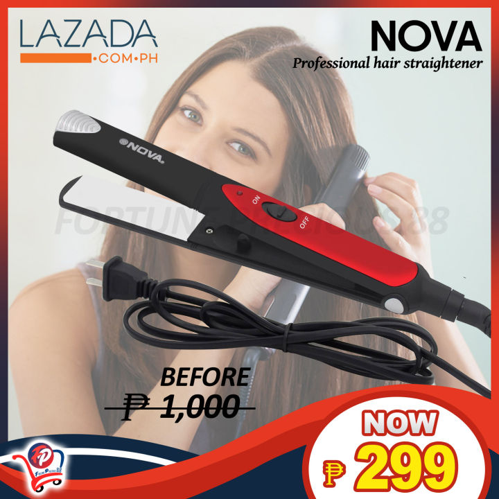 Nova hair straightener on sale professional