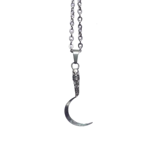 Elegant Necklace Gothic Religious Necklace Scythe Pendant Necklace Neck Stylish Present for Man Women