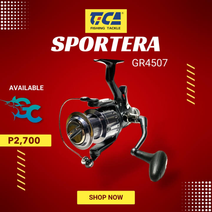 Tica Sportera GR4507 Spinning Reel Fishing | Lazada PH