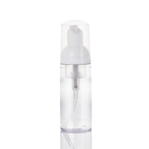 CAELARAU Plastic Clear Lash Cleanser Shampoo Mini Hand Soap Foaming Travel Foaming Dispenser Soap Bottle Empty Refillable Bottle Foam Pump Bottle