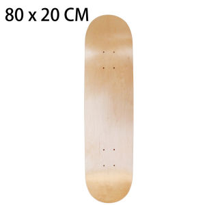 80*20cm Blank Skateboard Deck Double Tail Skateboard Light Decks