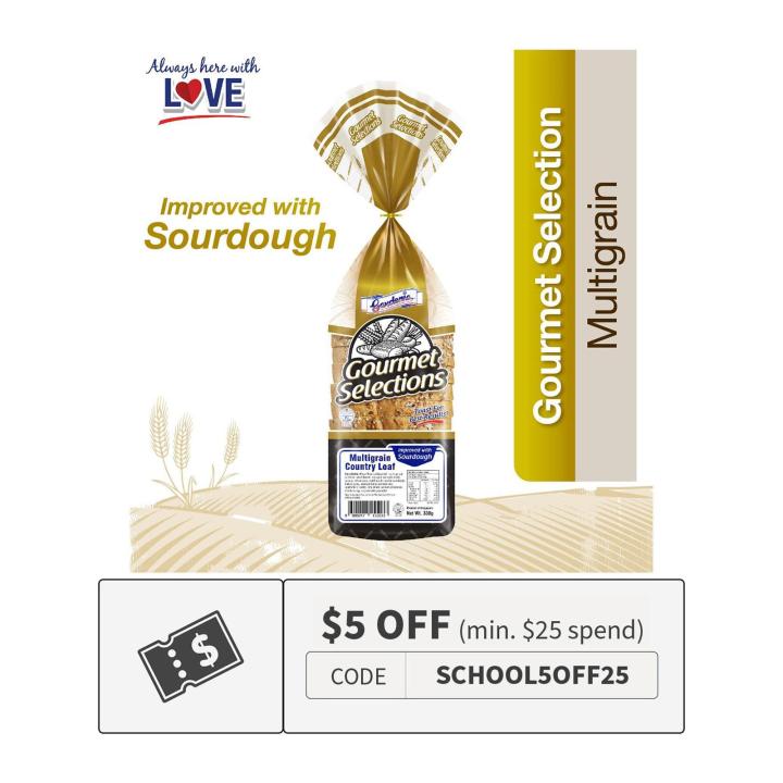 Gardenia Multigrain Country Loaf (Gourmet Selections) Lazada Singapore