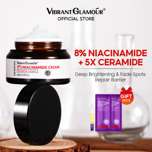 VIBRANT GLAMOUR 5X Ceramide Brightening Moisturizer 30g | Dark Spot Corrector & Barrier Repair