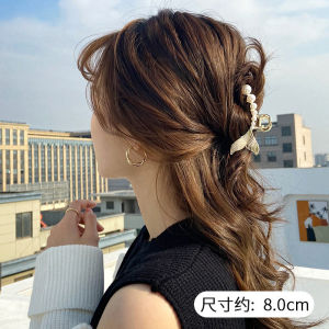 กิ๊บหนีบผมก้างปลา กิ๊บหนีบผมแฟชั่น กิ๊บหางปลาประดับมุก