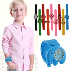 YOCKY Animal Slap Baby Boys Clock for Girls Wrist Watches Quartz Wristwatches Children Watches
