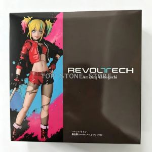 Revoltech Harley Quinn Action Figure Comic Suicide Squad Harleen Quinzel Figures 15cm PVC Model Toys Movable Collection