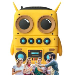 📻【Readystock】 + FREE Shipping 📻 ET Minion Shape Speaker Portable Home Cute Mini Wireless Audio Mini Outdoor Portable Creative Small Speaker