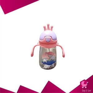 BabyShop-C913 Botol Minum Anak 380ML Motif Mahkota Karakter Kartun Lucu BPA FREE / Botol Air Minum