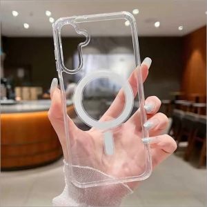 Case Magsafe Clear Samsung A35 A36 A55 A56 S21 Plus Ultra FE S22 Plus Ultra Case Magsafe Magnetic