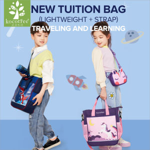 Kocotree New Childrens Study Bags Student Tuition Bag Childrens Handbags Boys And Girls Schoolbag Storage Bags Lightweight Messenger Bags Large-Capacity Handbags KQ21124