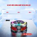 Quạt tản nhiệt điện thoại máy tính bảng X100 công nghệ sò lạnh từ tính siêu tản cỡ lớn - Tản nhiệt Samsung tab surface. 