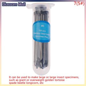 [Blossom] เข็มสเตนเลสสำหรับตรวจแมลงเข็ม100ชิ้นสำหรับการทดลองทางทันตกรรมของโรงเรียน