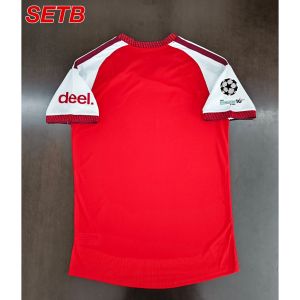 (Embroidered with trademark)Football shirt player football shirt Olympique de Saint-Gallen home new 26/27 # PY0126 Premium Gold Bracelet custom name and number available size S-2XL.