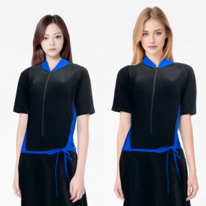 Baju Renang Rok Dewasa Polos dan Motif (BB 40-75 Kg)