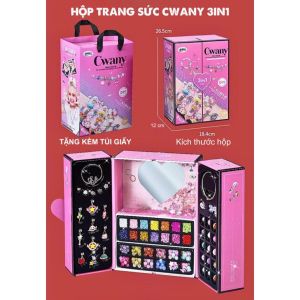 Đồ Chơi Làm Vòng Tay Vòng Cổ DIY Hộp Trang Sức Cao Cấp Cho Bé Gái - Đồ Chơi Xâu Vòng Hạt Charm - Quà Tặng Cho Bé