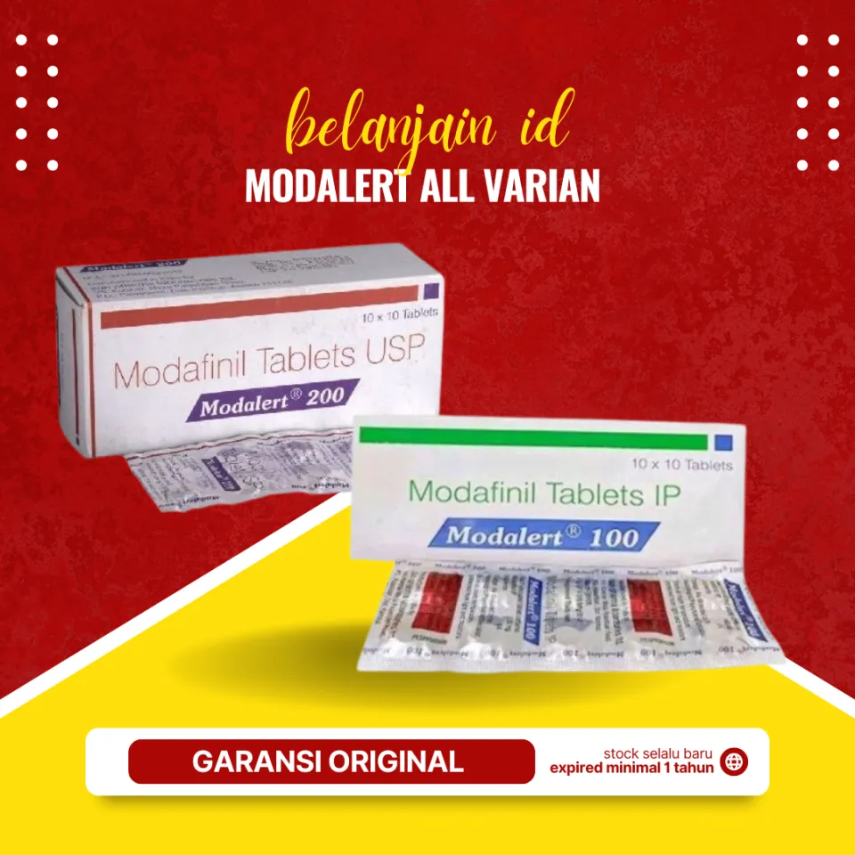 Belanjain Idn - MODAFINIL All Varian Modalert 100 - Modalert ...