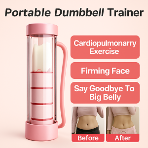 Huaban new breathing dumbbells Portable abdominal exercise Abdominal muscle vest line pelvic floor muscle face trainer
